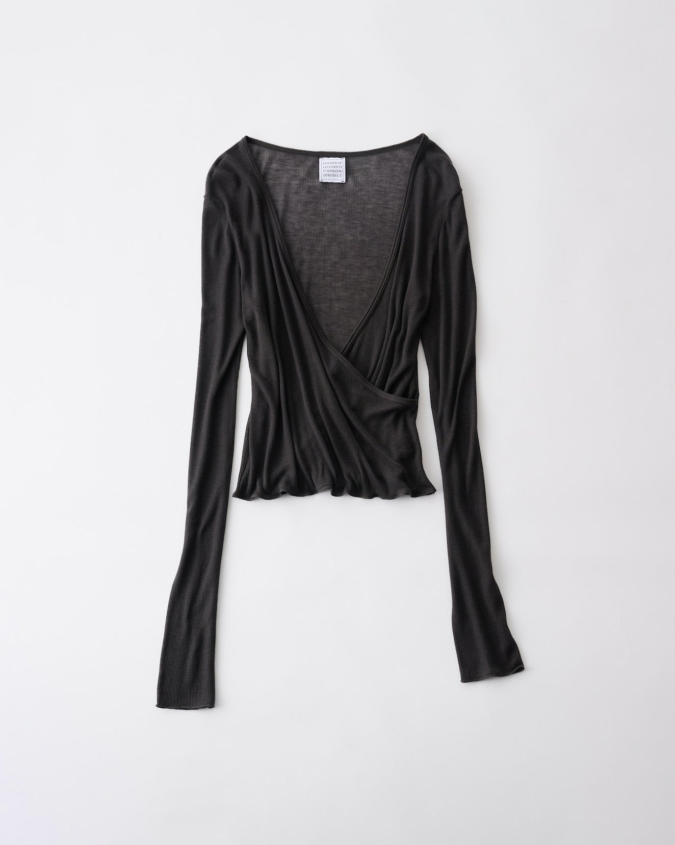 EXTRA SOFT RIB CACHE COEUR - CHARCOAL