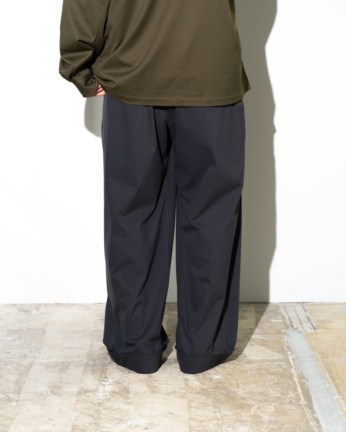 46G SOLARO GURKHA PANTS - CHARCOAL BLACK