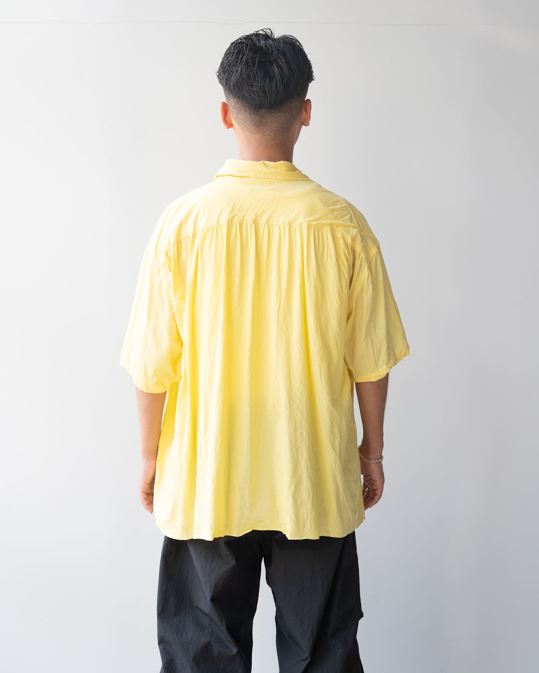 46G ARTISAN S/S SHIRT - YELLOW