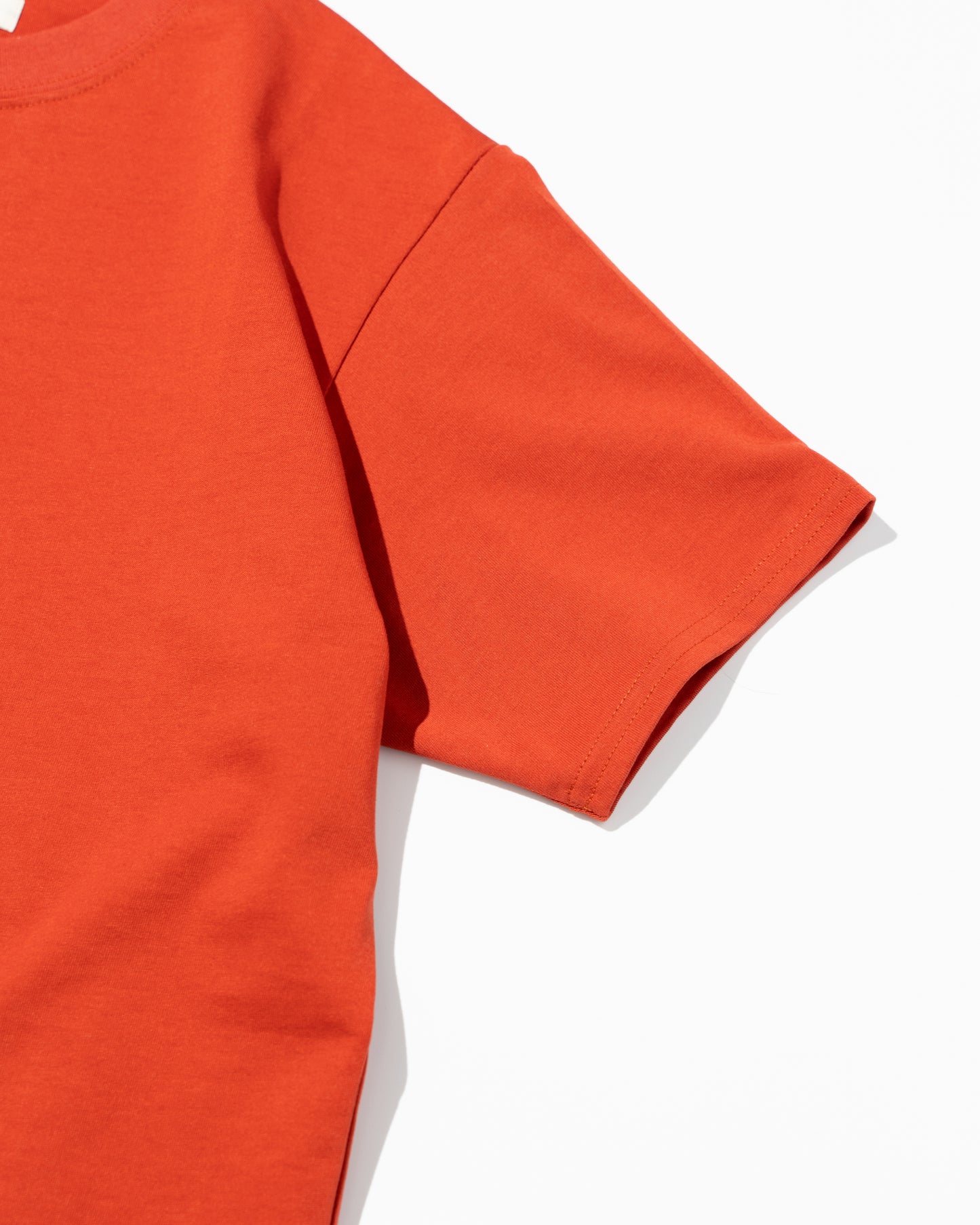 COTTON S/S T-SHIRT (FEMME) - RED