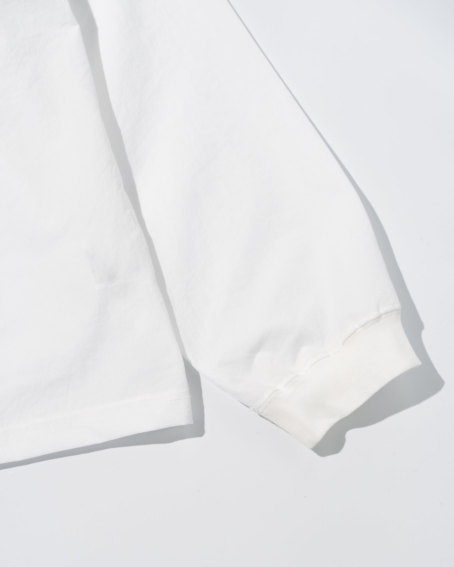QUICK DRY STRETCH LONG SLEEVE SHIRT - WHITE