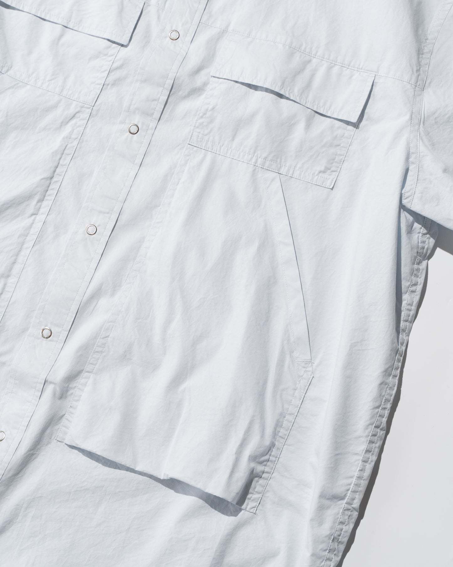 PIONEER S/S MULTI POCKETS SHIRT - SKY BLUE