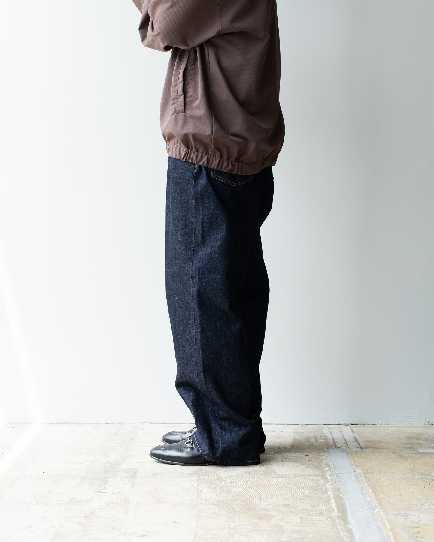 5POCKET BUGGIE DENIM PANTS - INDIGO