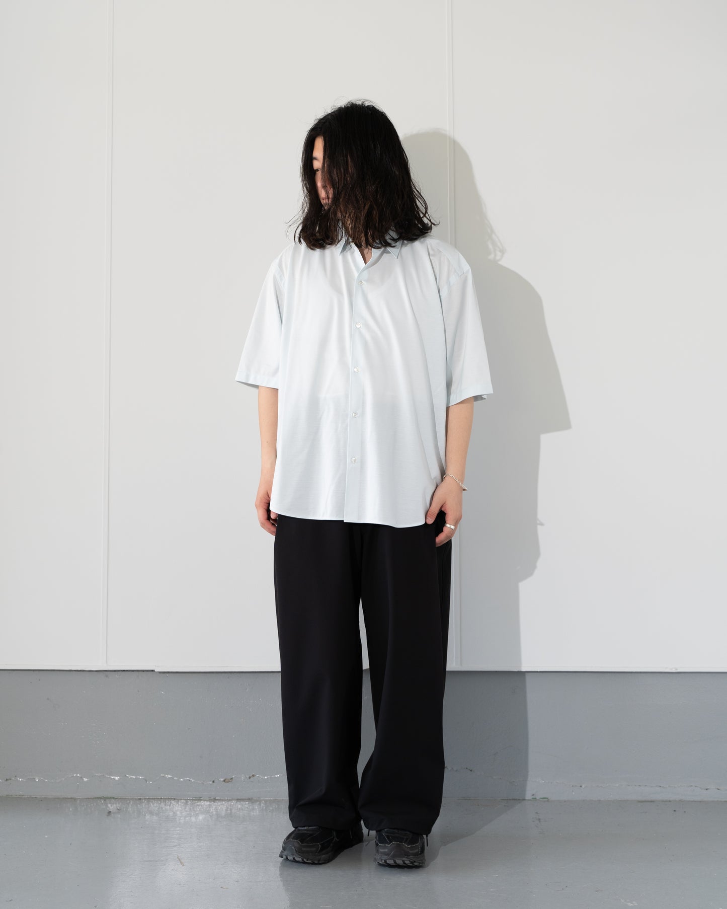 46G ATMOSPHERE S/S SHIRT - SAX
