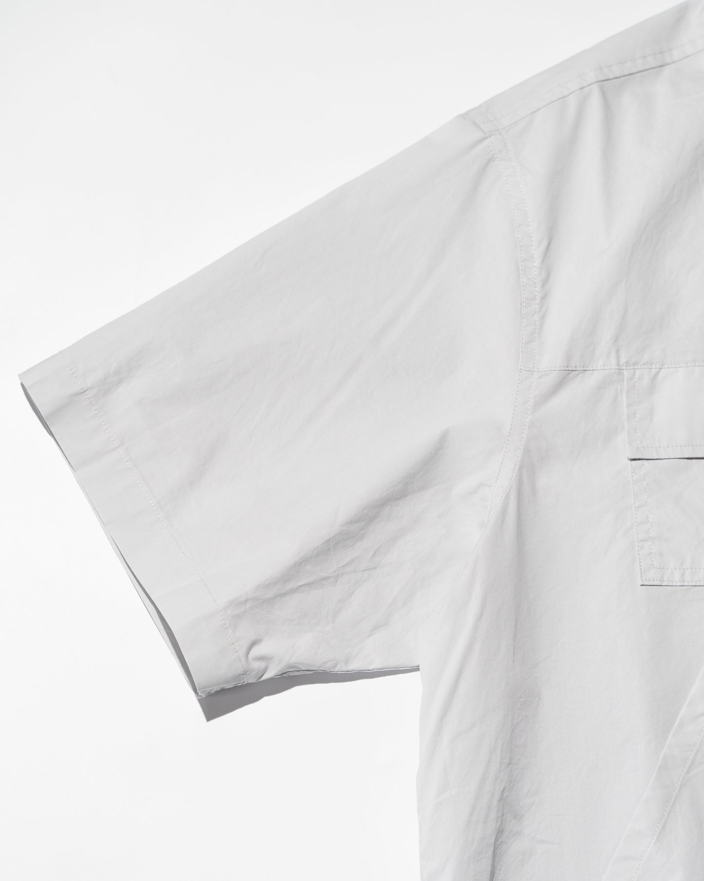 PIONEER S/S MULTI POCKETS SHIRT - LIGHT GREY