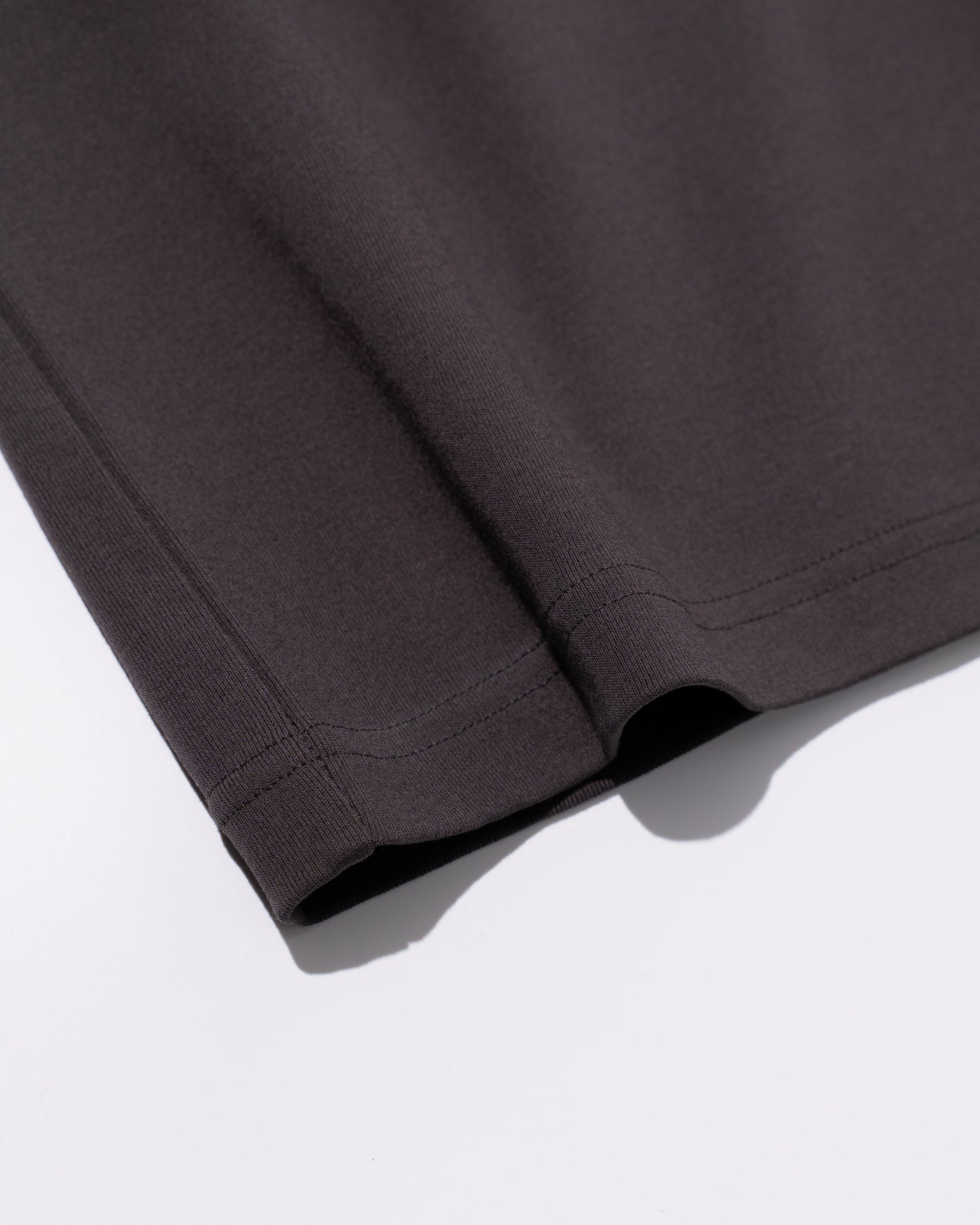 COTTON SQUARE TANK TOP - CHARCOAL GRAY