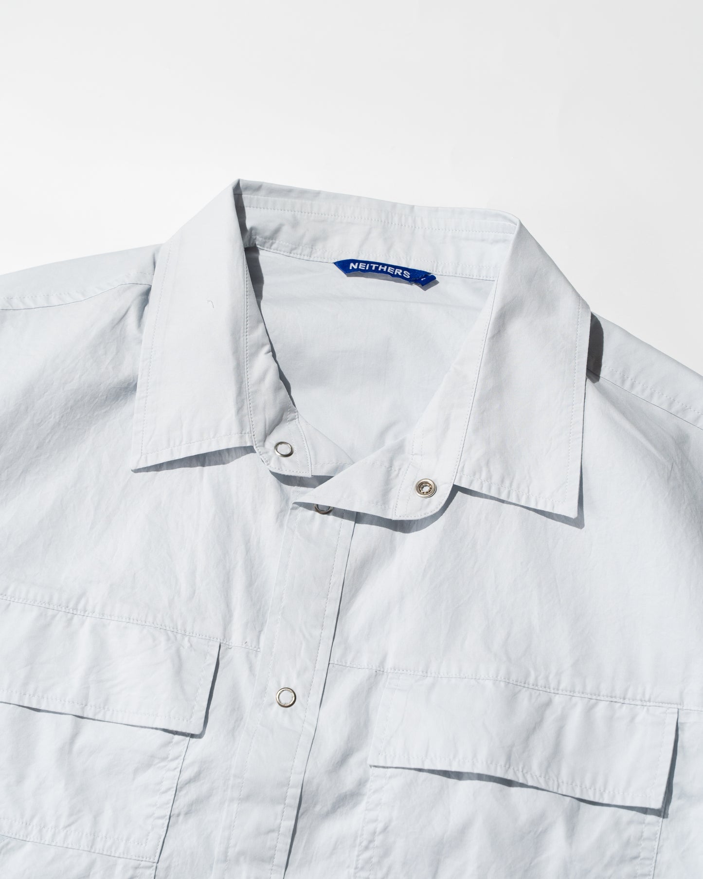 PIONEER S/S MULTI POCKETS SHIRT - SKY BLUE