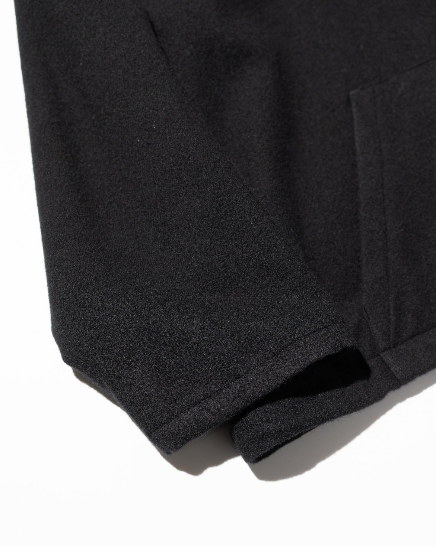 CASHMERE ZIP JACKET - BLACK
