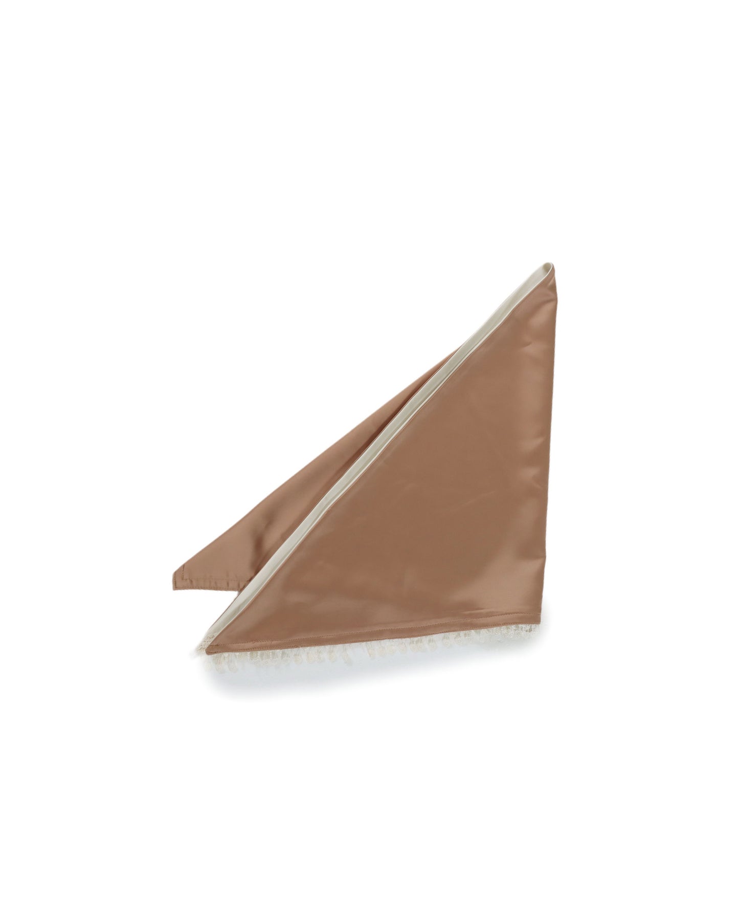 NEW VINTAGE EDGE SCARF - BEIGE