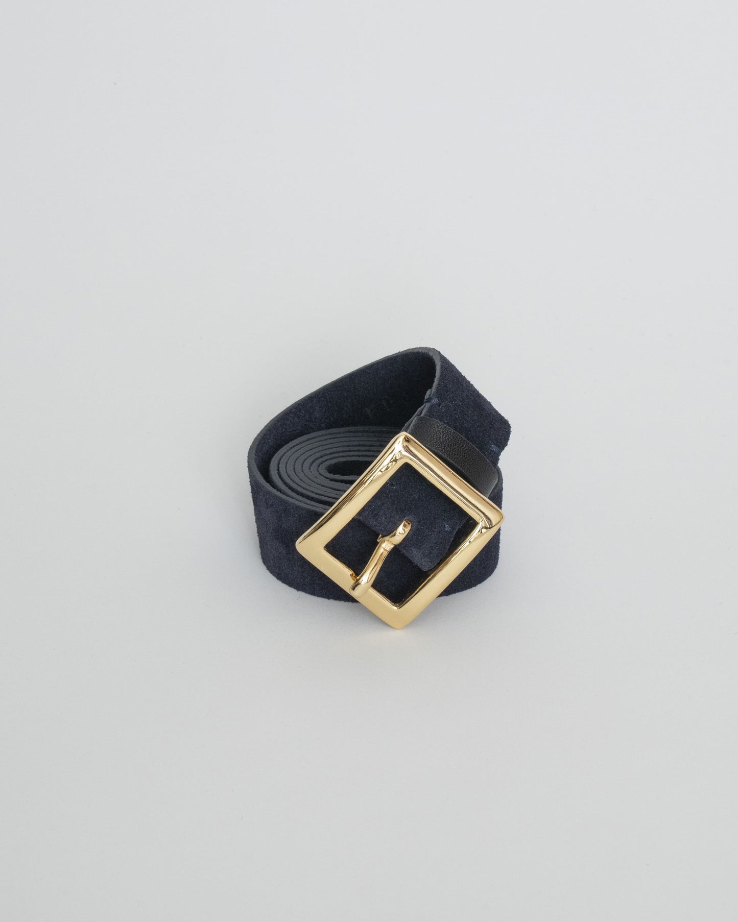 SUEDE BELT - NAVY