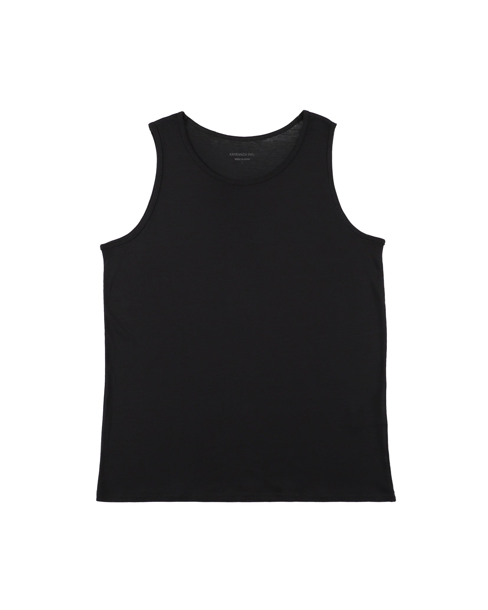 KANEMASA PHIL. 18G WOOL PACK TANK BLACK | HAKU公式通販