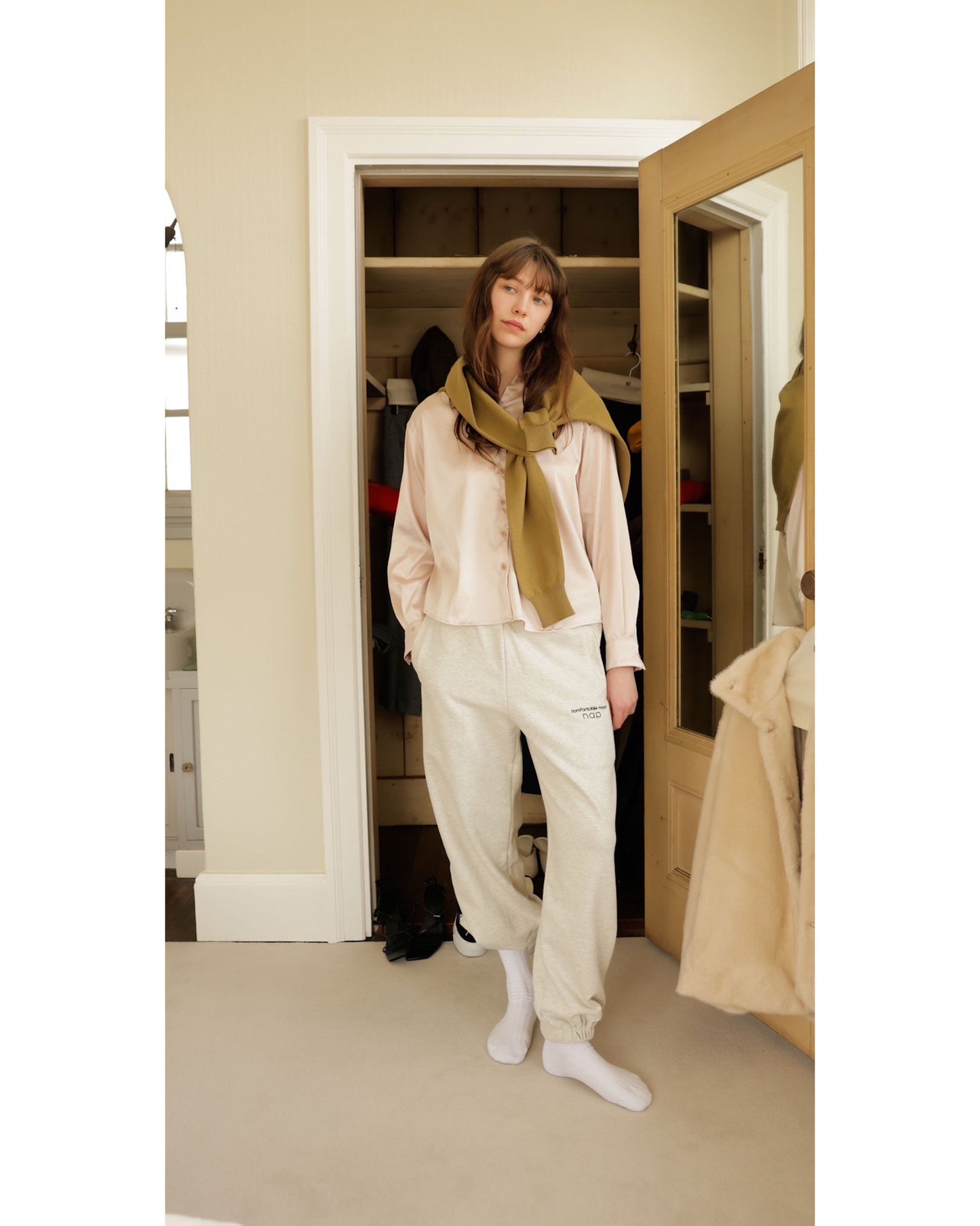 EASY FLOW PANTS - OATMEAL