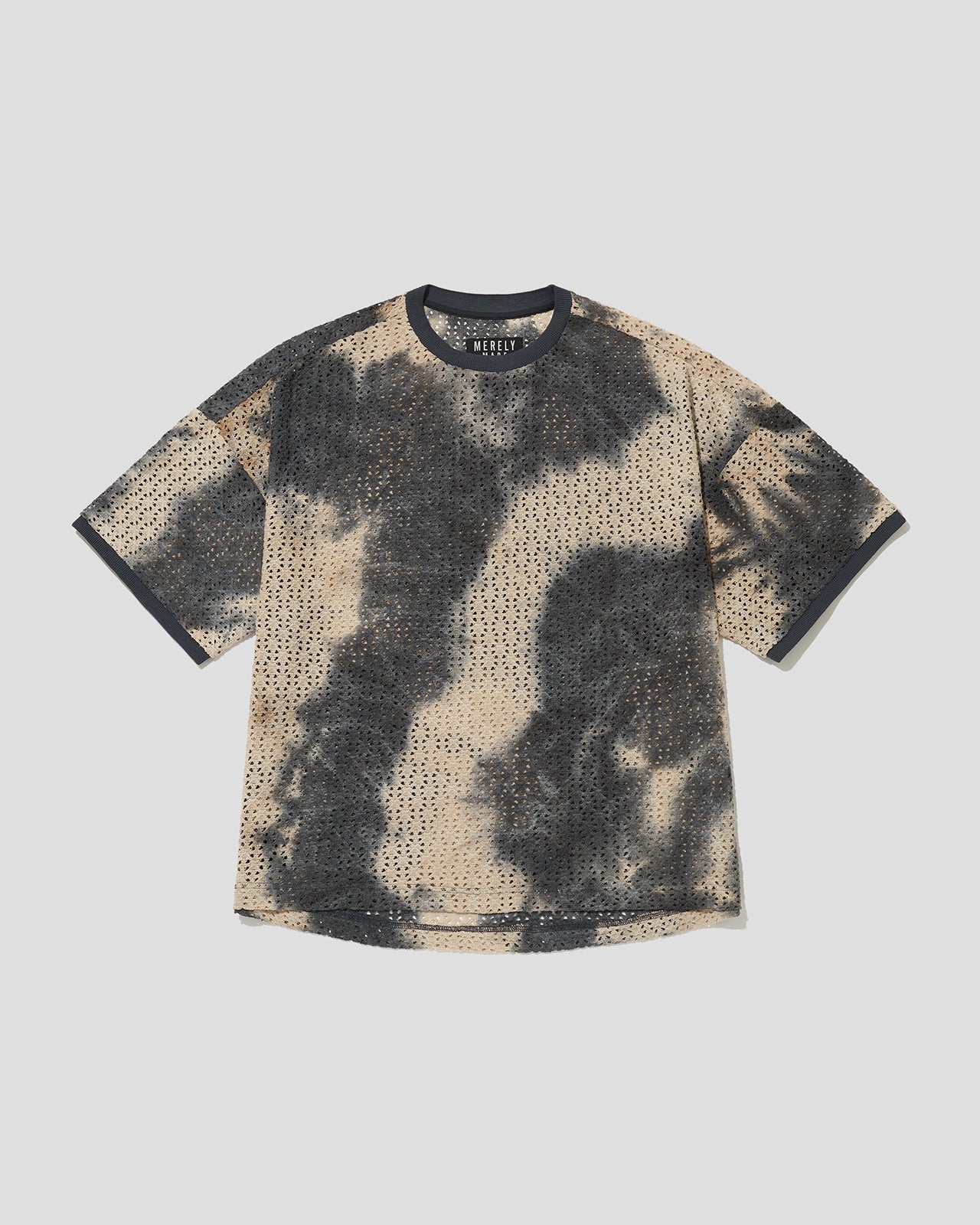 VINTAGE DYED KNITTING T-SHIRT - DARK SEA NAVY