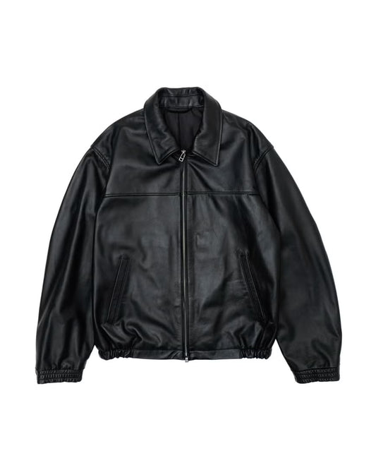 LEATHER JACKET - BLACK