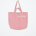 STRIPE LOGO TOTE BAG - RED