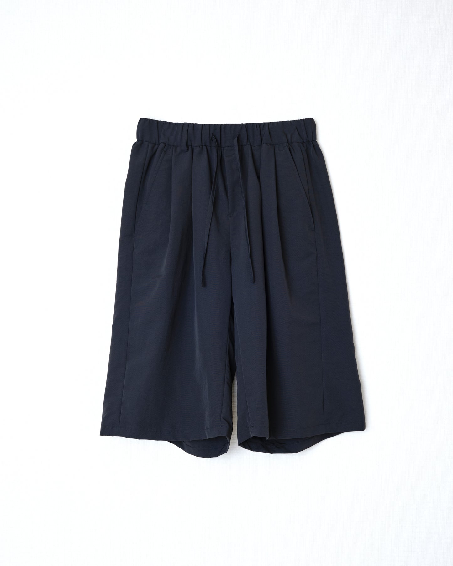 NYLON BUGGY HALF PANTS - BLACK
