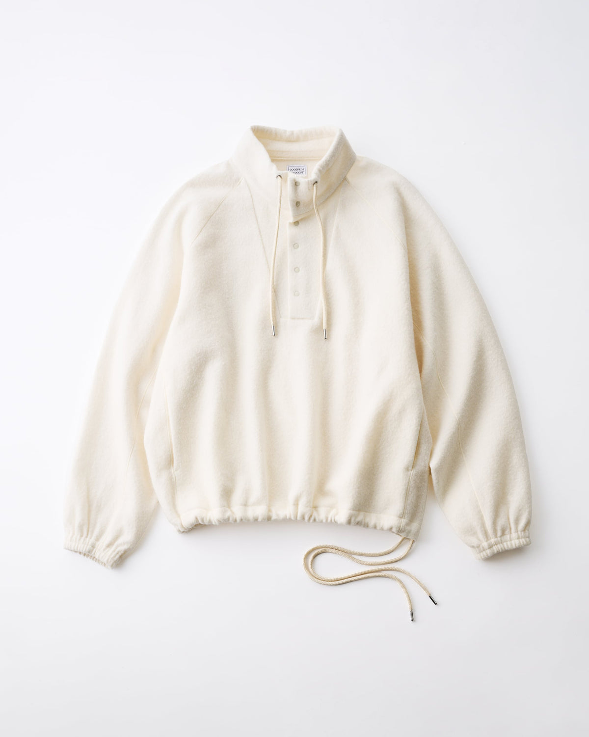 LIGHT WEIGHT WOOL FLEECE BALANCIRCULAR® ANORAK - WAX