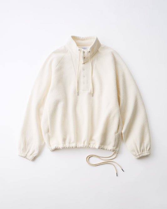 LIGHT WEIGHT WOOL FLEECE BALANCIRCULAR® ANORAK - WAX