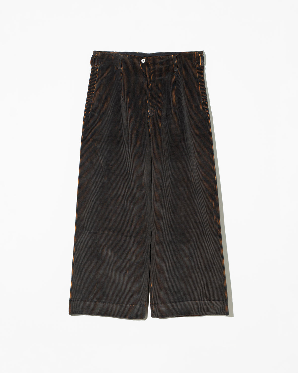 SIDE SEAMLESS STRAIGHT PANTS - CHARCOAL