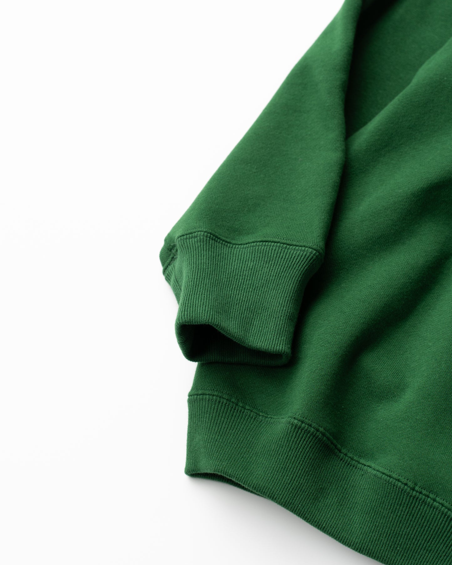 CREW NECK SWEAT - GREEN