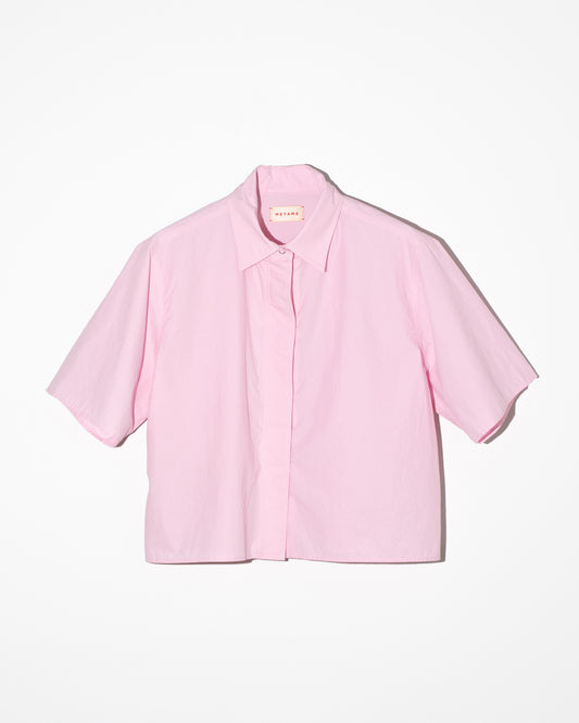 FRY FRONT HALF SLEEVE SHIRTS - PINK