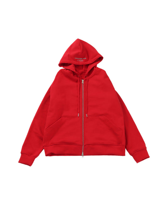 DUAL ZIP HOODIE - RED