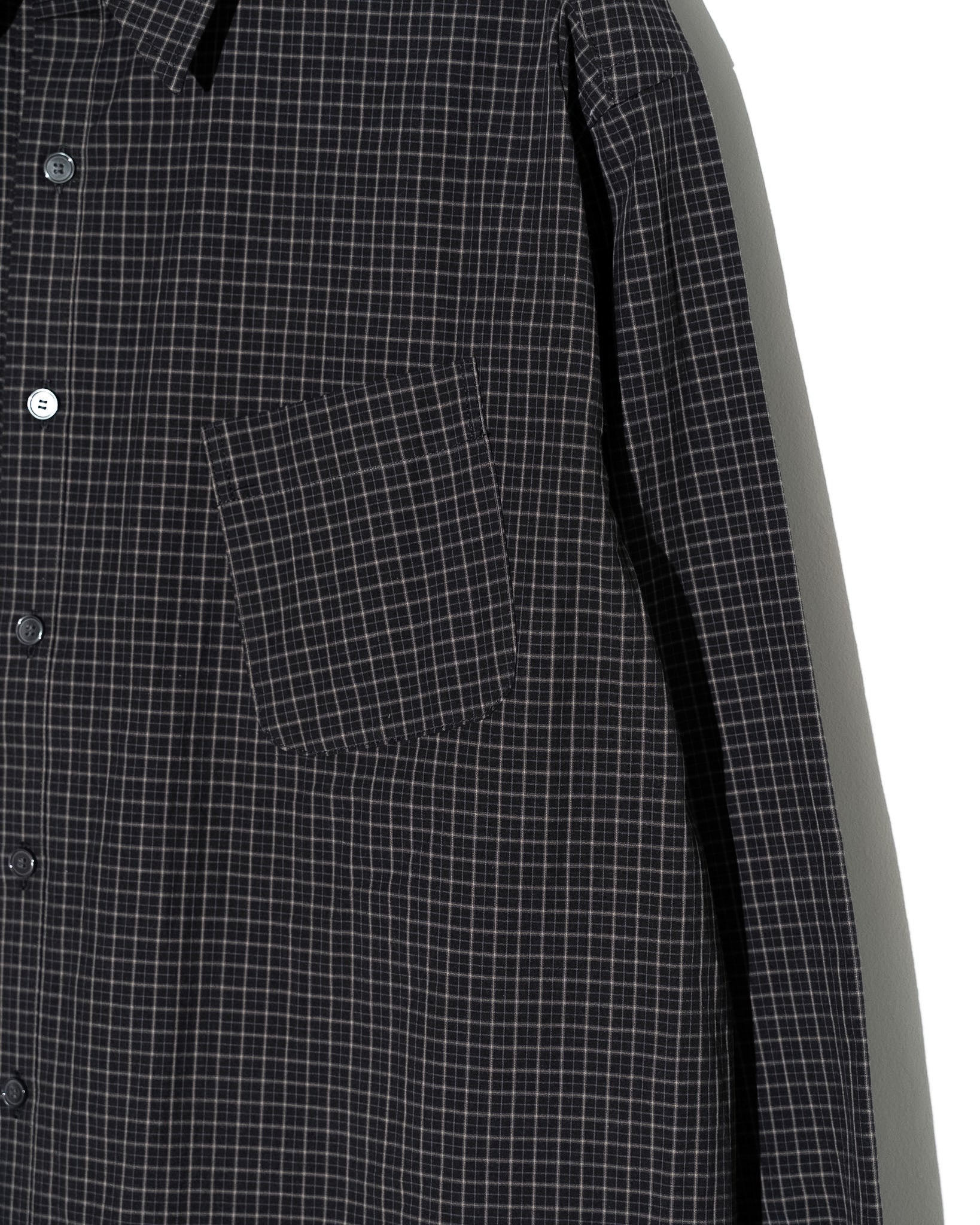 Abelia Edoward Goucha ORDINARY SHIRT BLACK | HAKU公式通販