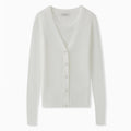 TENCEL KNIT ENSEMBLE - WHITE