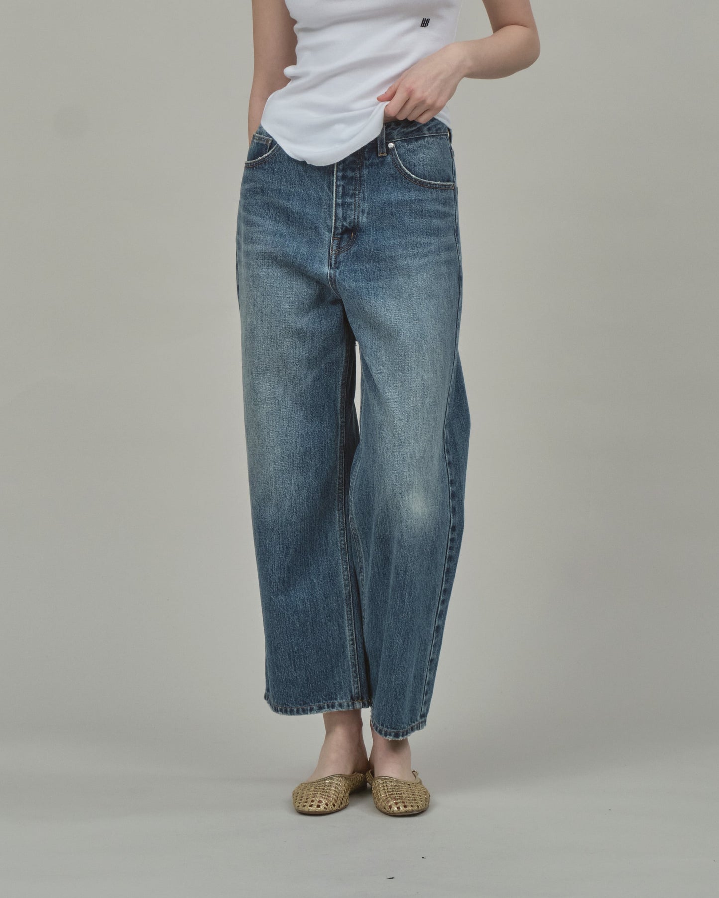 ODD PATCH DENIM - NAVY