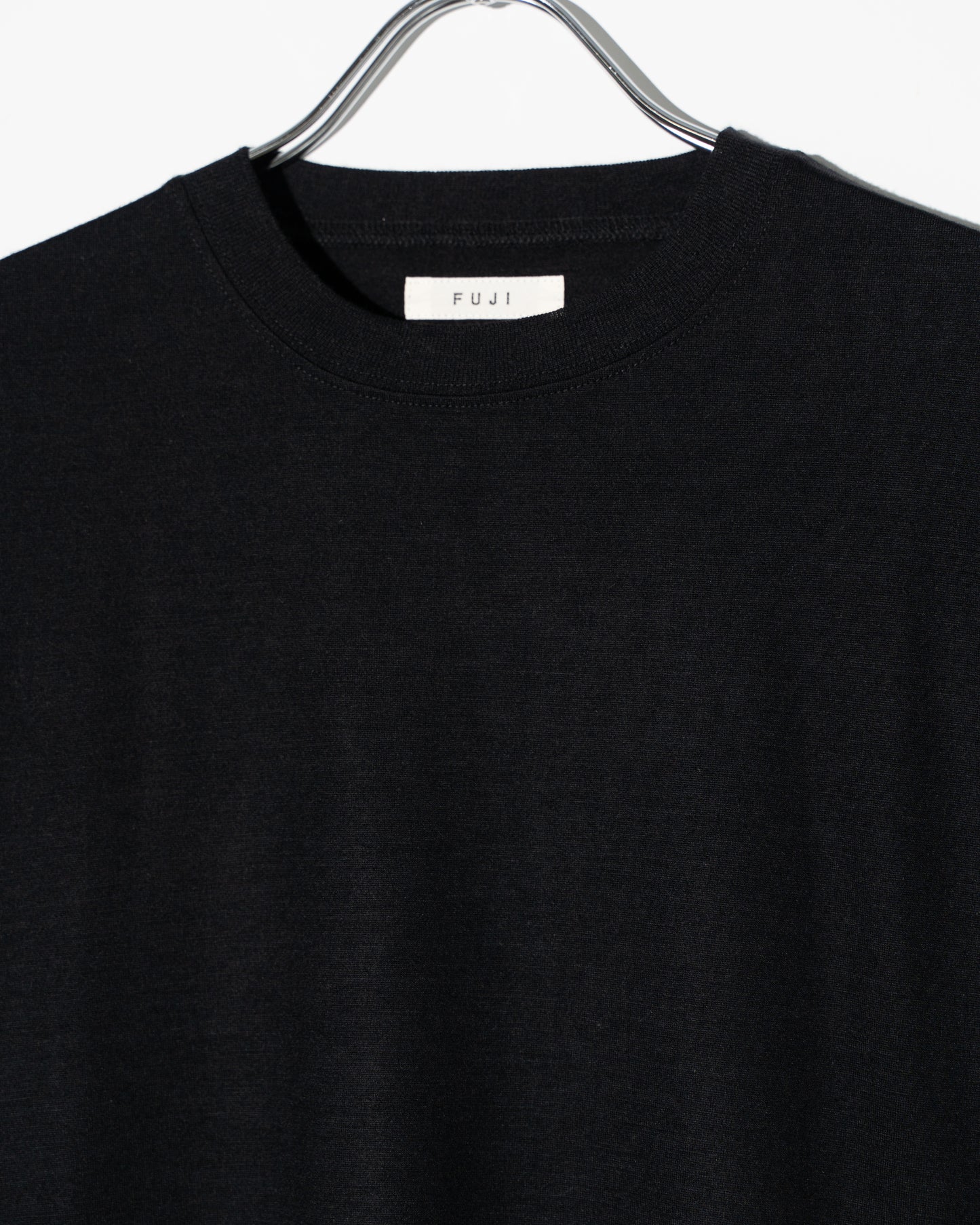 WOOL S/S T-SHIRT - BLACK