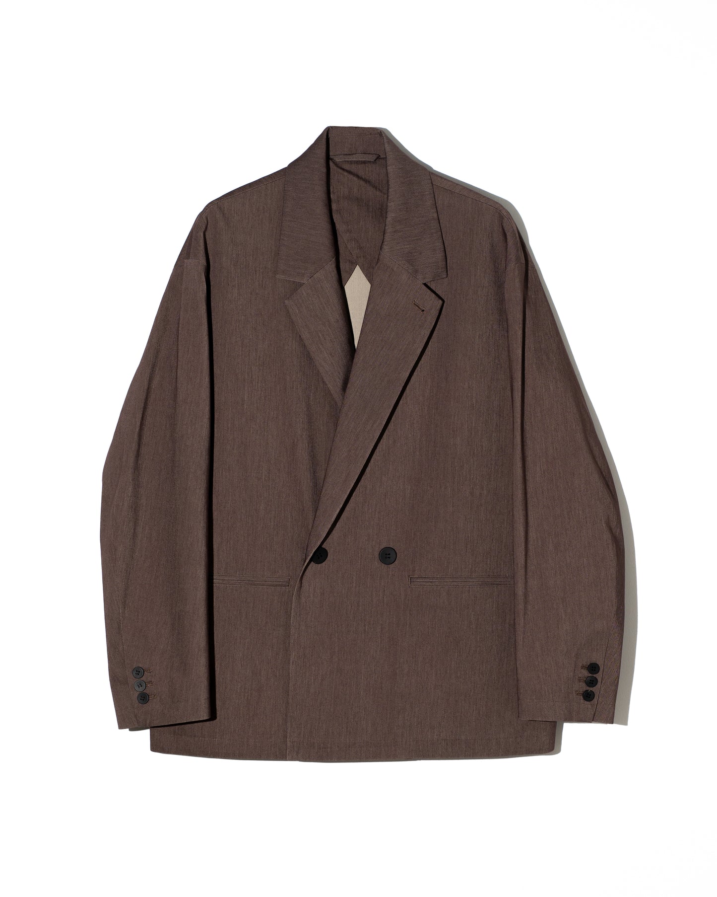 46G SOLARO DOUBLE JACKET - BROWN BEIGE