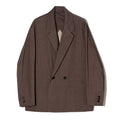 46G SOLARO DOUBLE JACKET - BROWN BEIGE