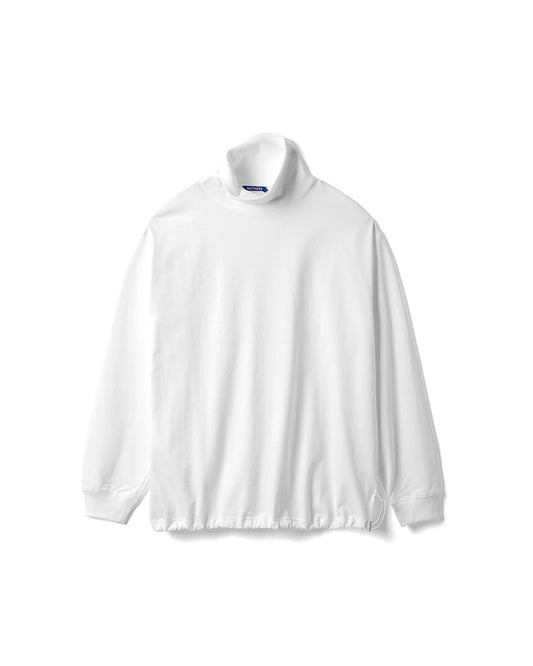 CREATOR HIGH NECK L/S T-SHIRT - OFF WHITE