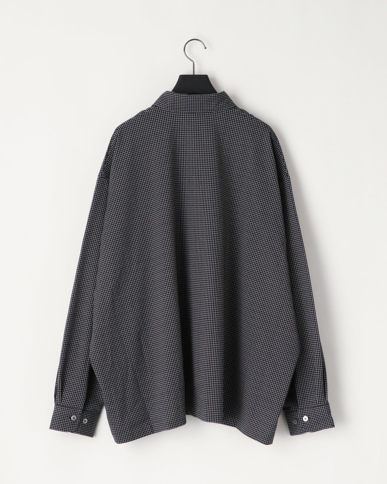 36G CHECK BALISE SHIRT -  BLACK