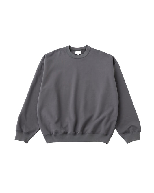 36G SUPER FINE GAUGE PULLOVER - CHARCOAL