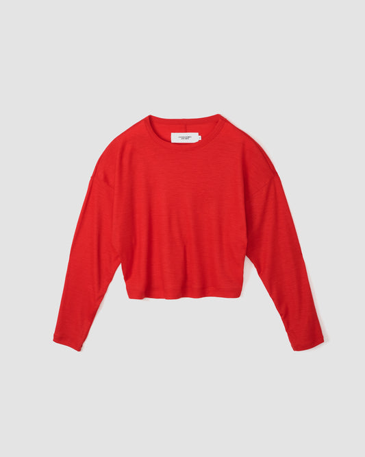 WOOL RIB P/O - RED