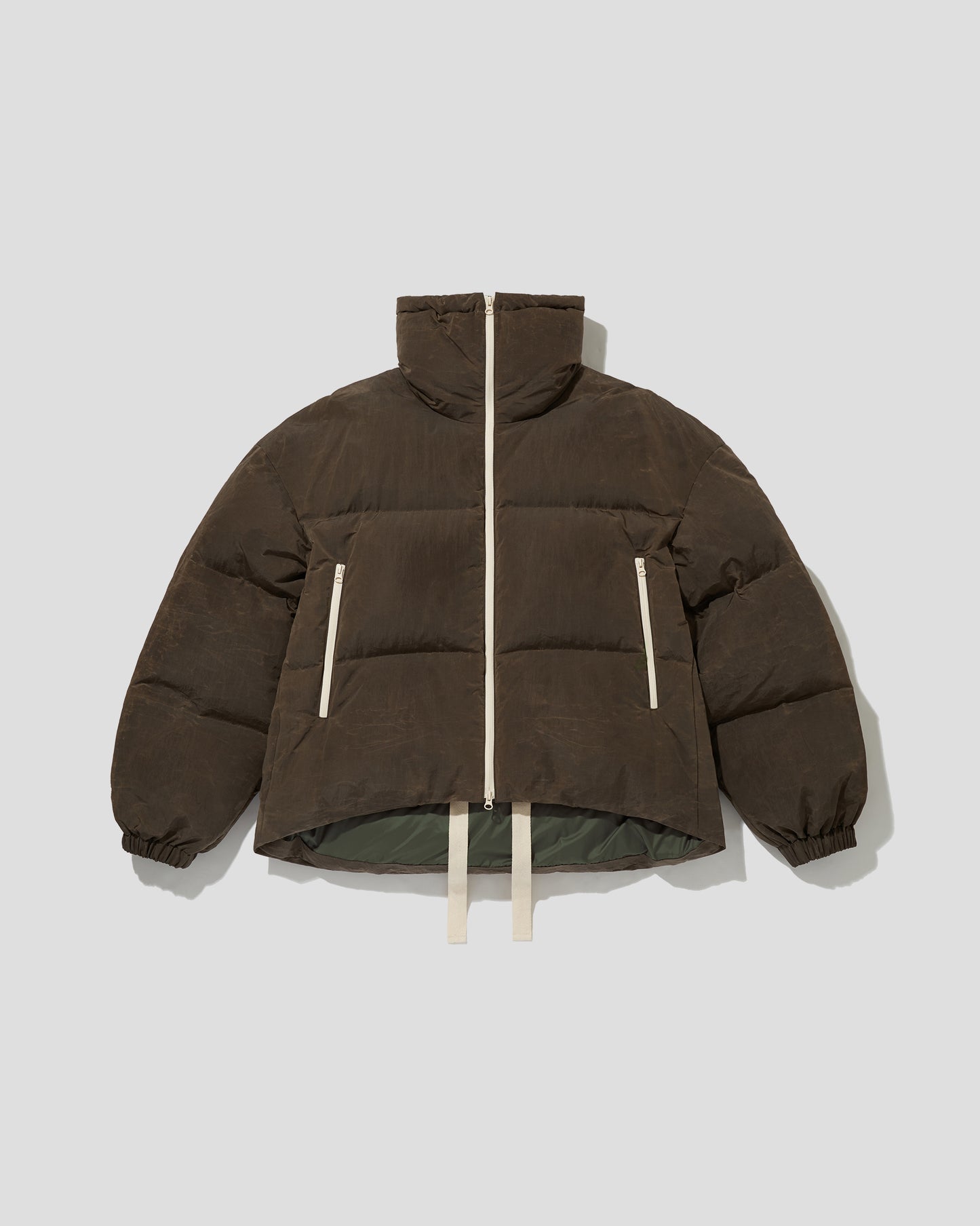 BIBENDUM PUFFER - SMOKE BROWN