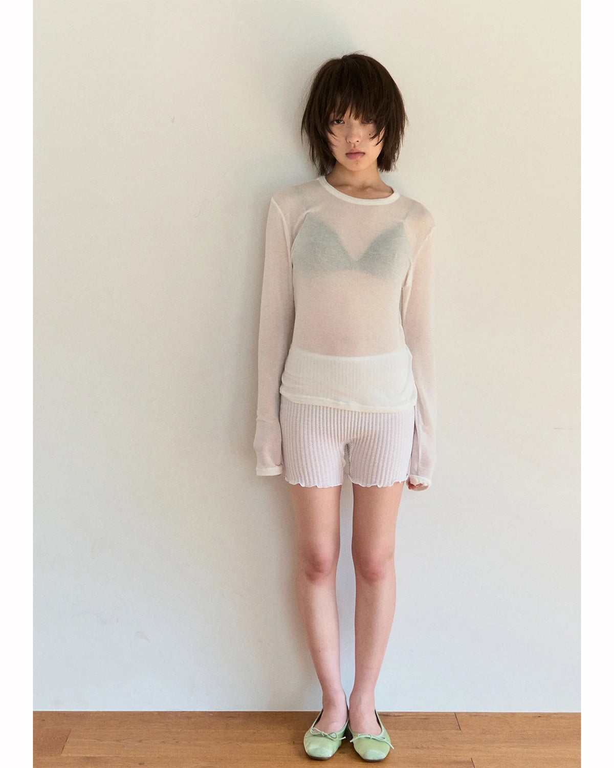 SHEER TOPS - WHITE