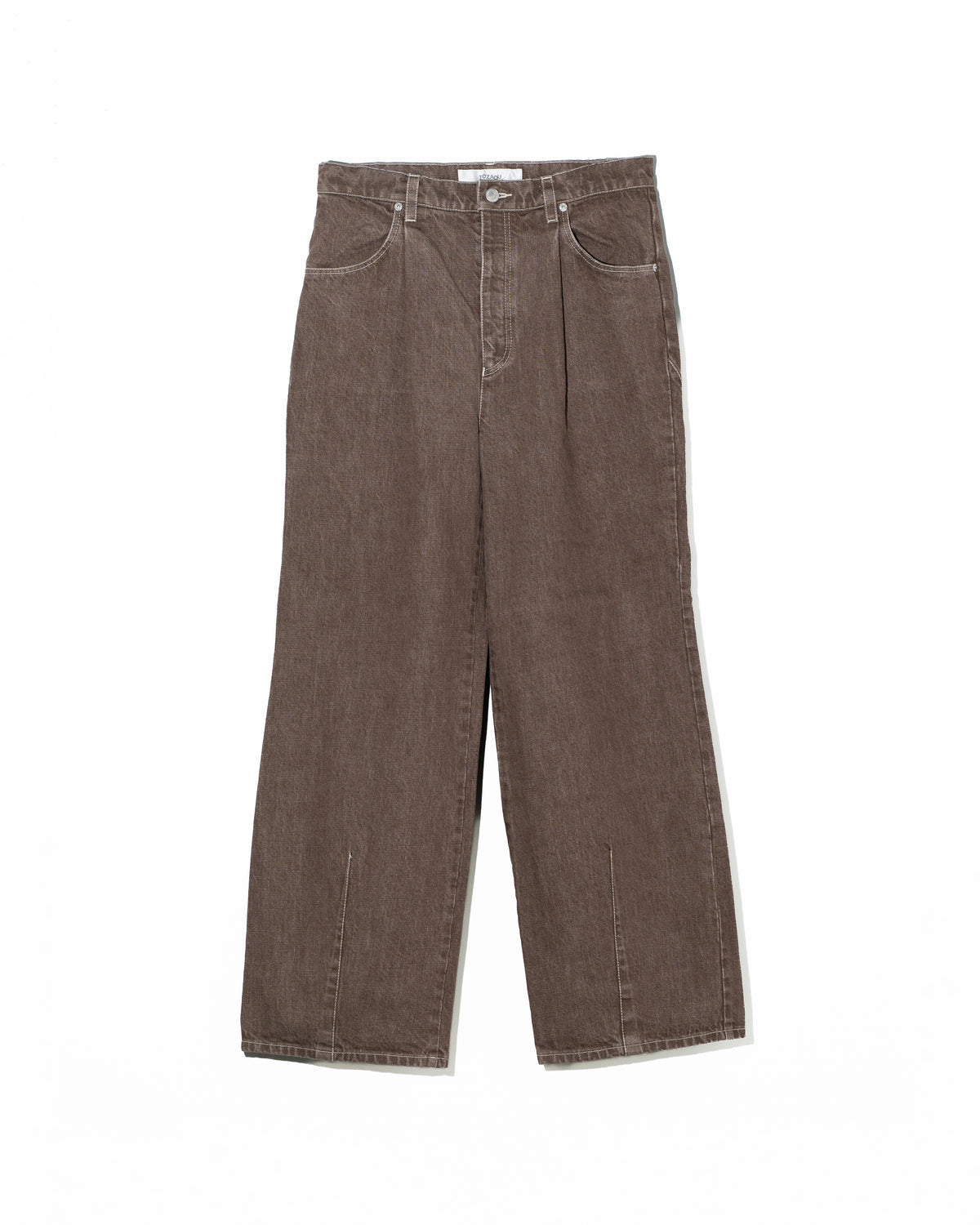 FIVE POCKET DENIM - BROWN