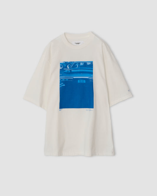 TIM BARBER BRN OUT S/S T-SHIRT - WHITE