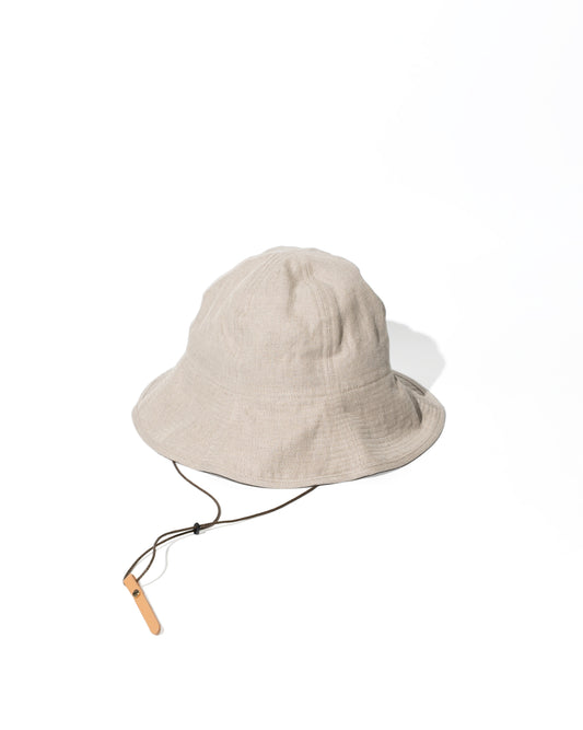 LINEN HAT MADE BY NINE TAILOR - BEIGE