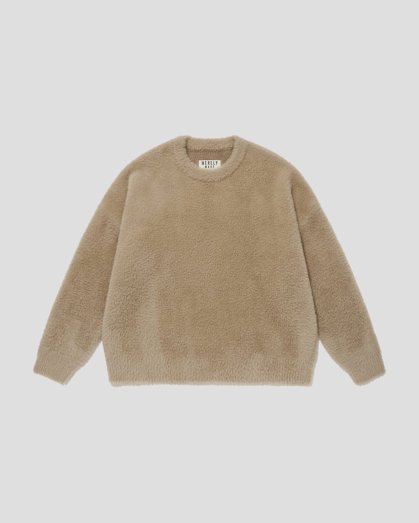 SNUG POLAR BEAR SWEATER - SALT BROWN
