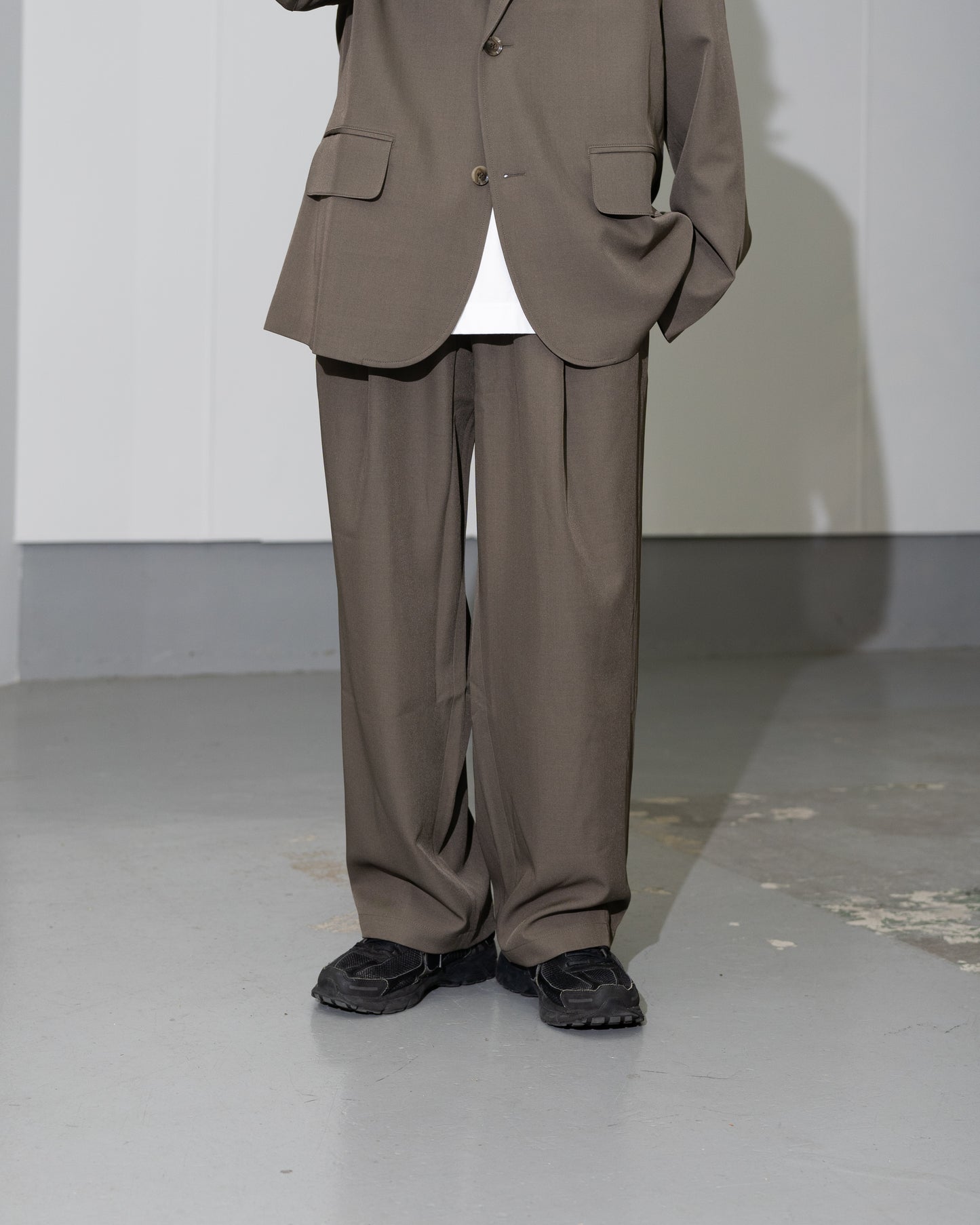 MERELY US INFORMAL PANTS - DARK TAUPE