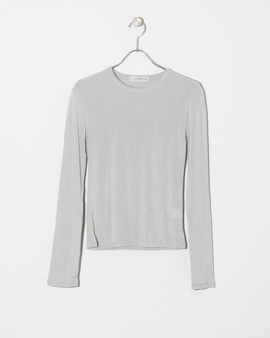 SHEER TOPS - GRAY