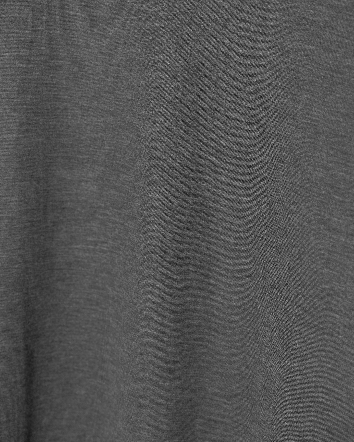 MERINO WOOL CREW NECK LONG SLEEVE SHIRT - GRAY