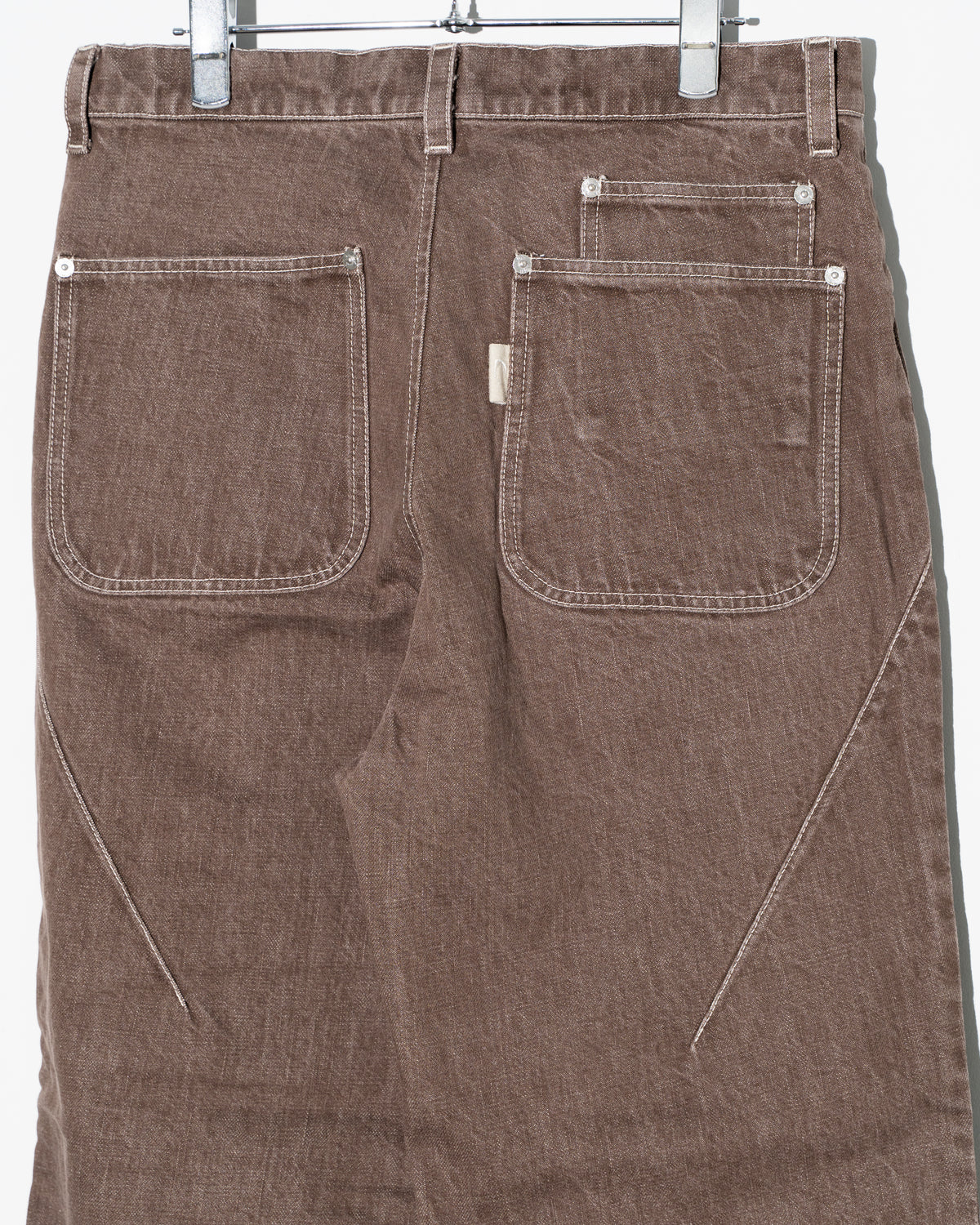 FIVE POCKET DENIM - BROWN