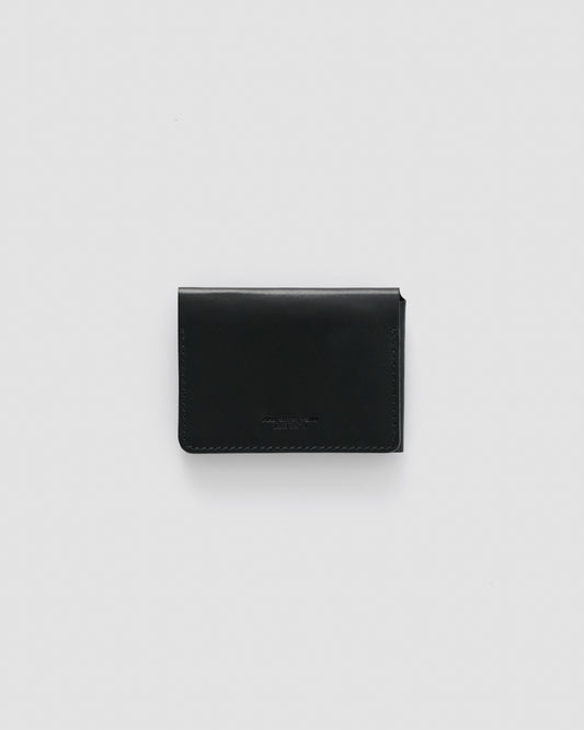 LEATHER CARD CASE - BLACK