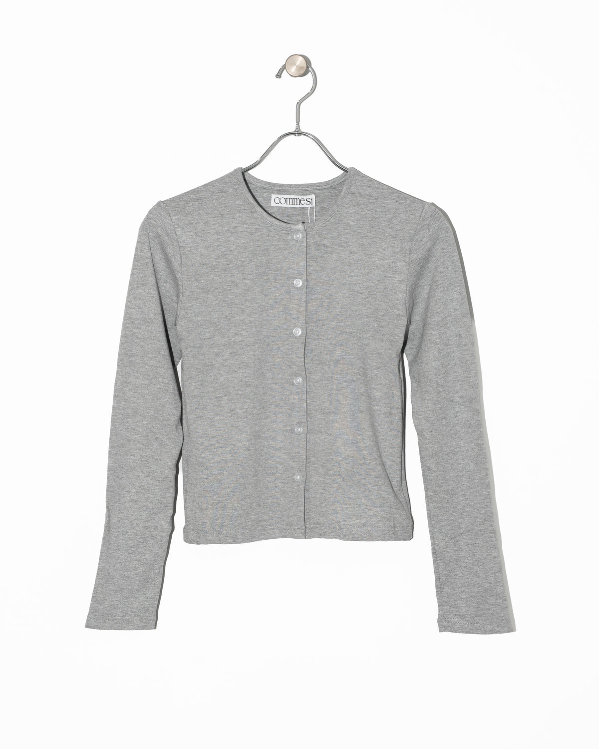 SET UP CARDI - GRAY