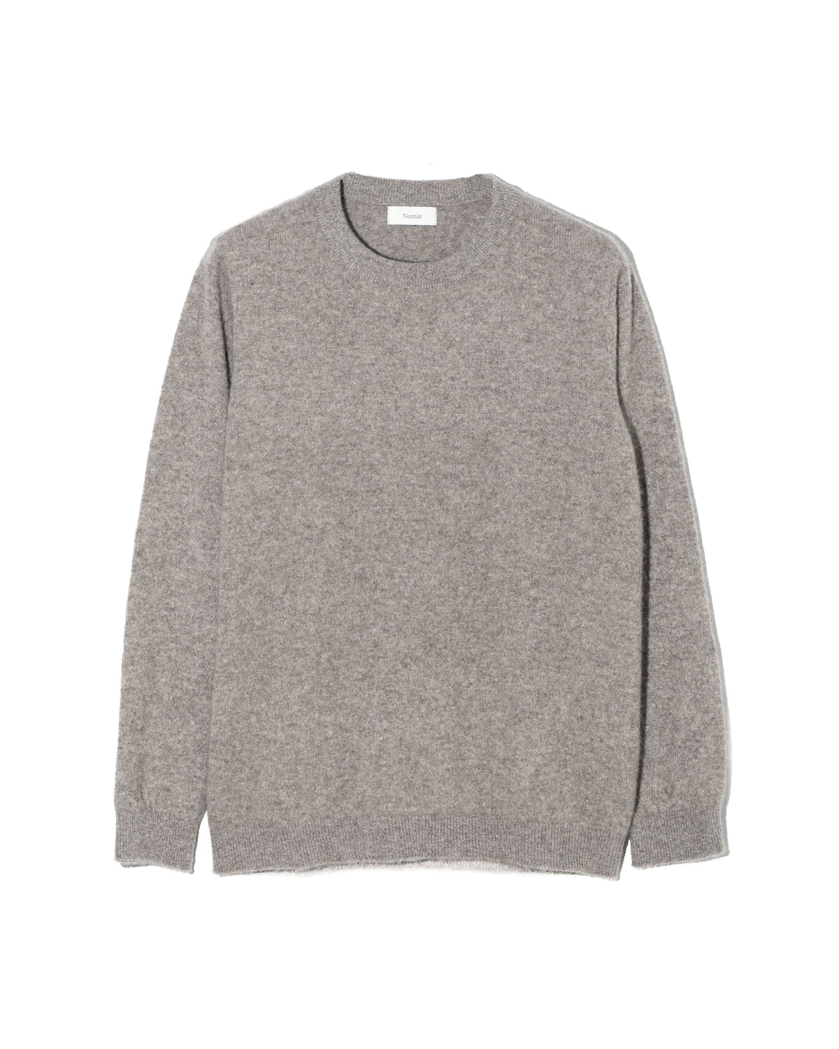 YAK CREW NECK SWEATER - GREY