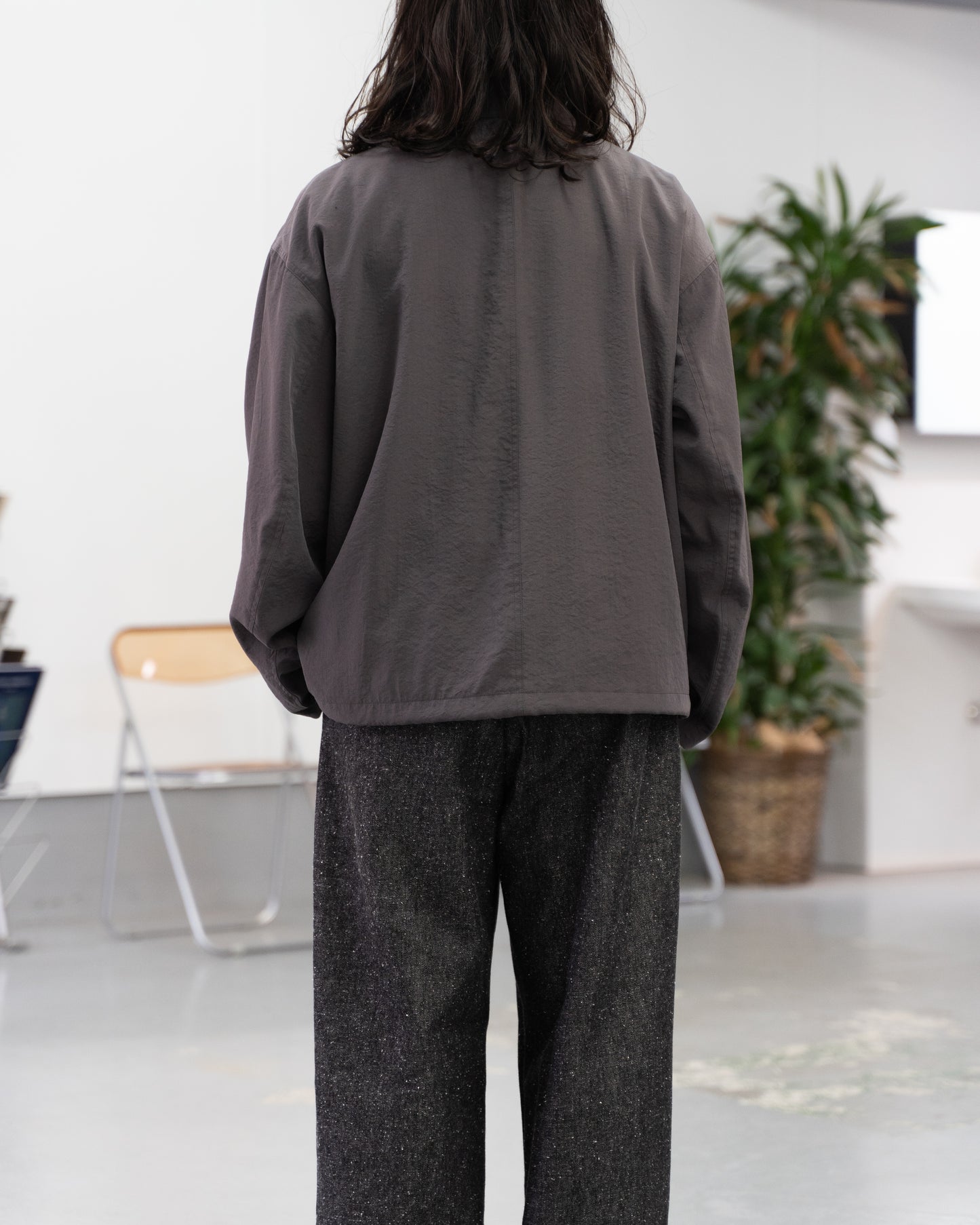 SALT SHRINK CUPRO WORK JKT - BROWN